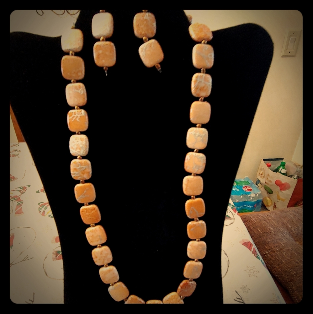 Necklace with Earrings